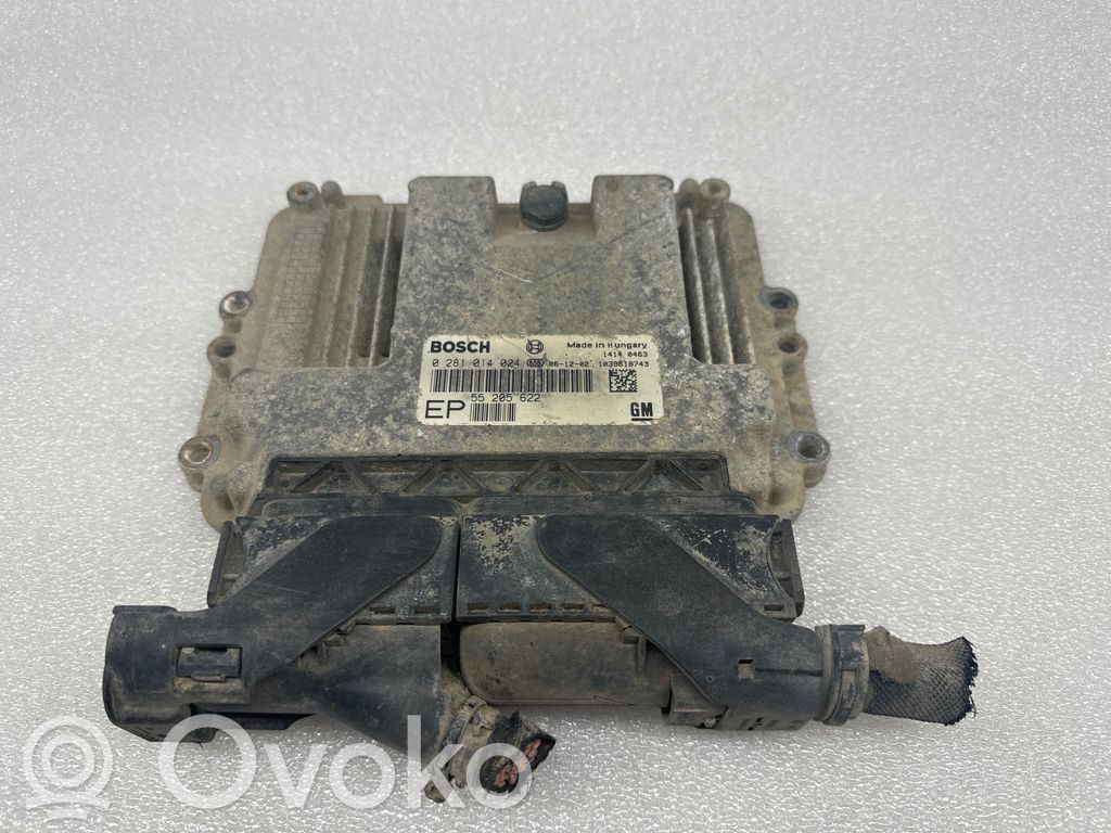 Engine control unit/module   0281014024,55205622,1039S18743