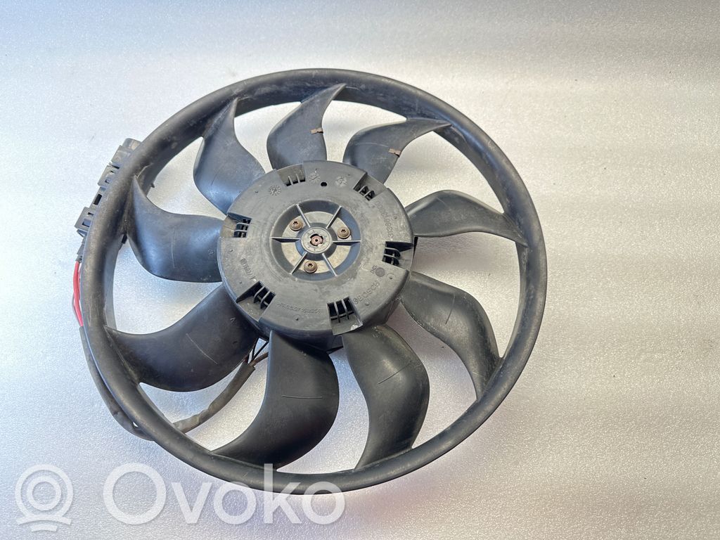 Volkswagen Touareg I Elektryczny wentylator chłodnicy 