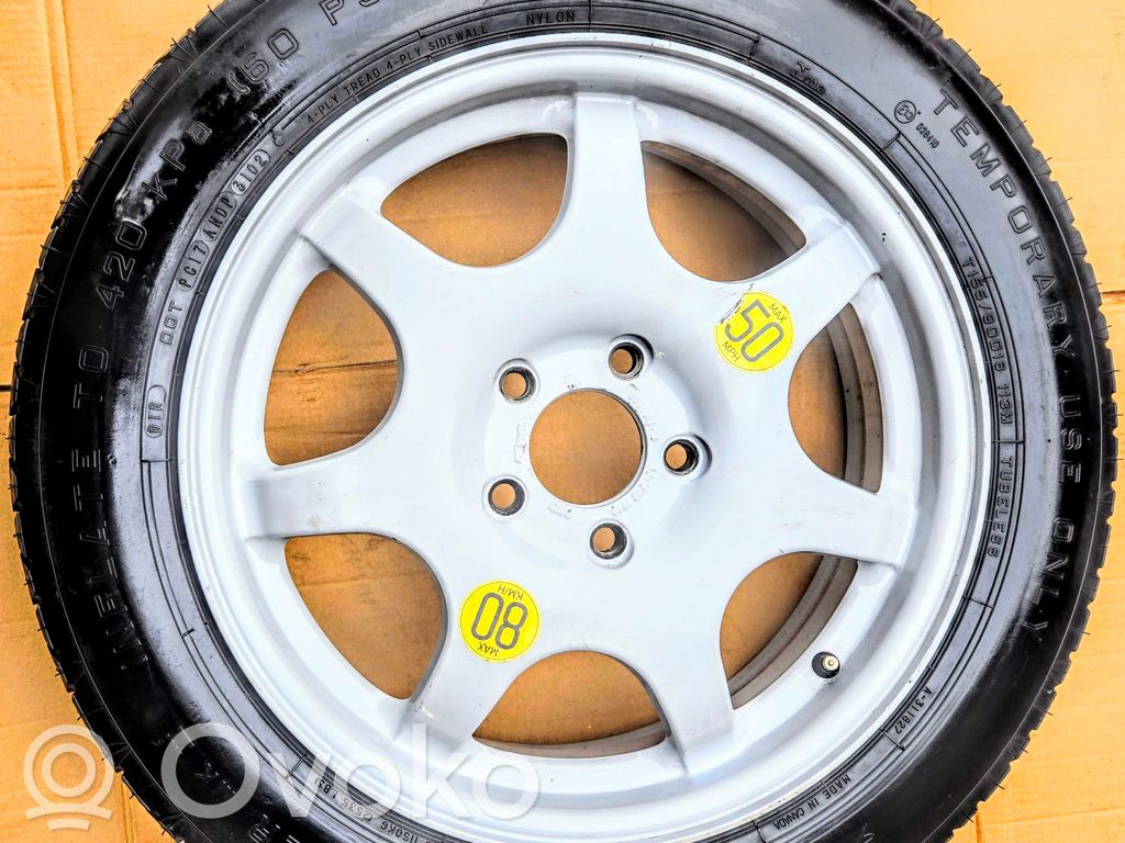 BMW X5 E53 Rueda de repuesto R18 