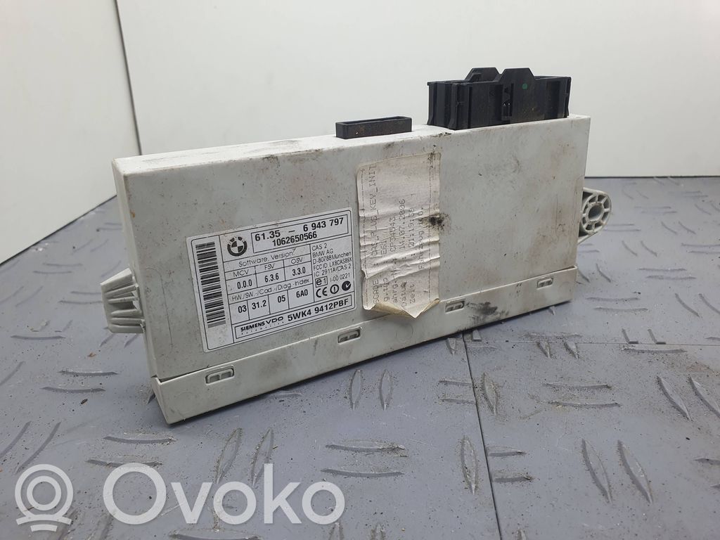 BMW 5 E60 E61 CAS valdymo blokas/ modulis 