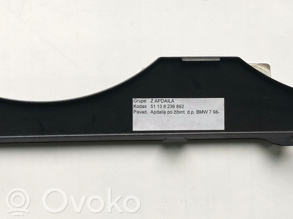 Under headlight/headlamp trim   51138236892