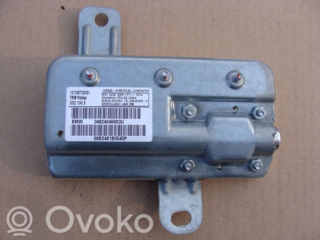 BMW 7 E65 E66 Airbag de la puerta delantera 