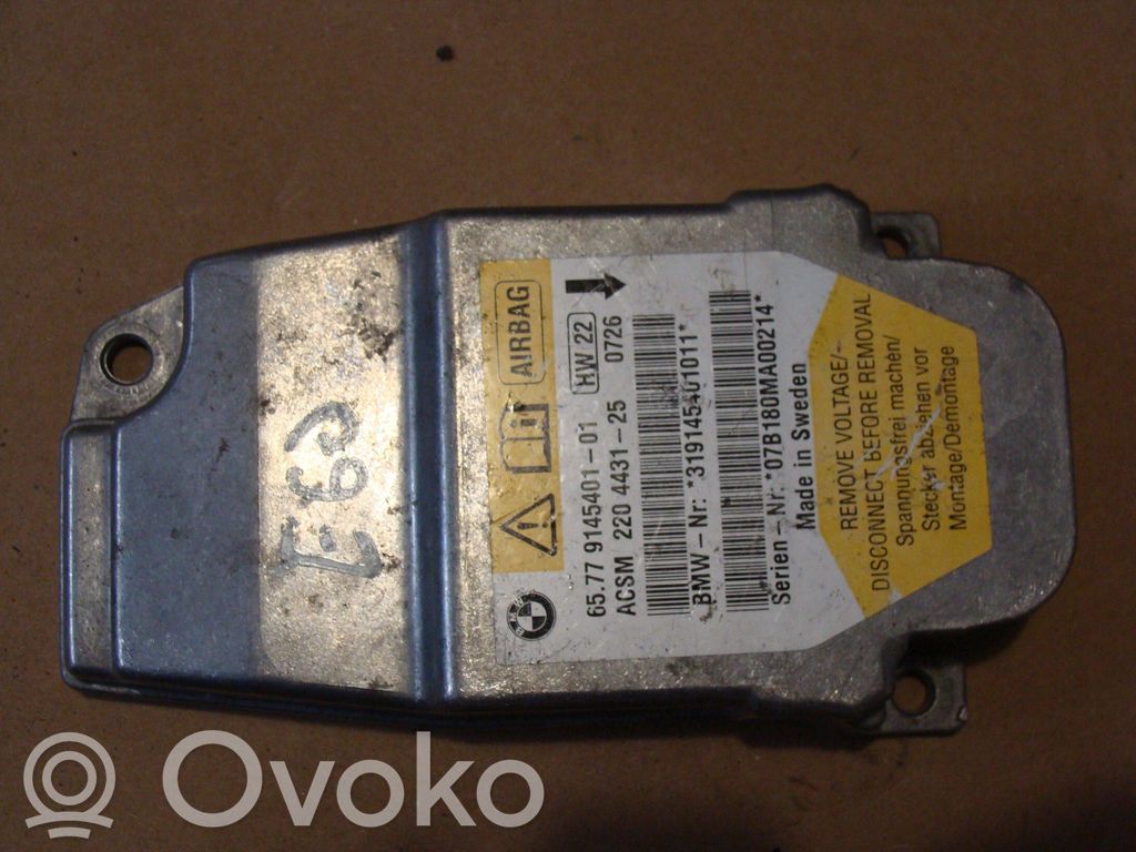 BMW 5 E60 E61 Airbag control unit/module 