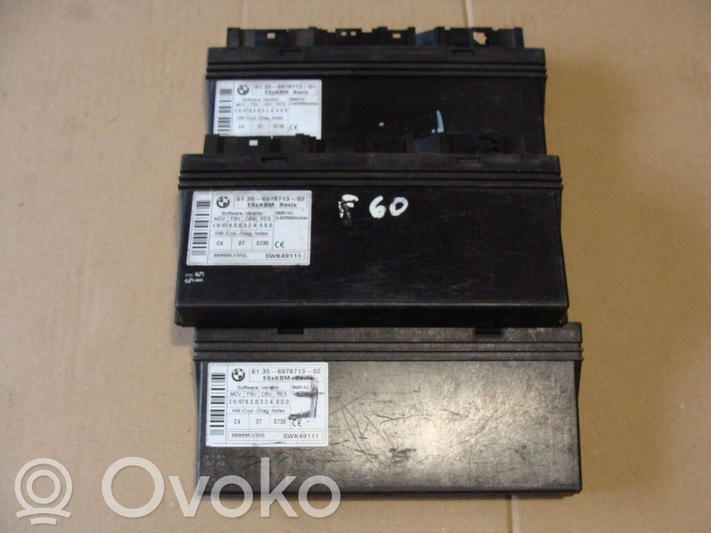 BMW 5 E60 E61 Modul confort 
