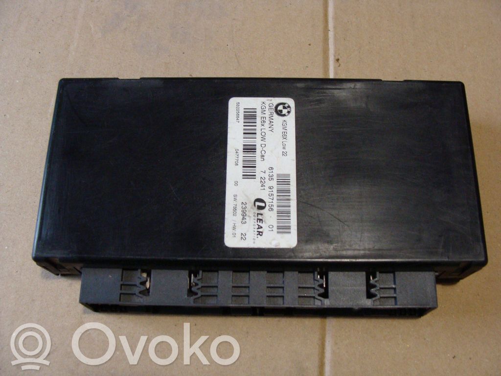 BMW 5 E60 E61 Mukavuusmoduuli 