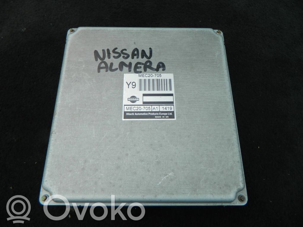 Nissan Almera Tino Engine control unit/module 