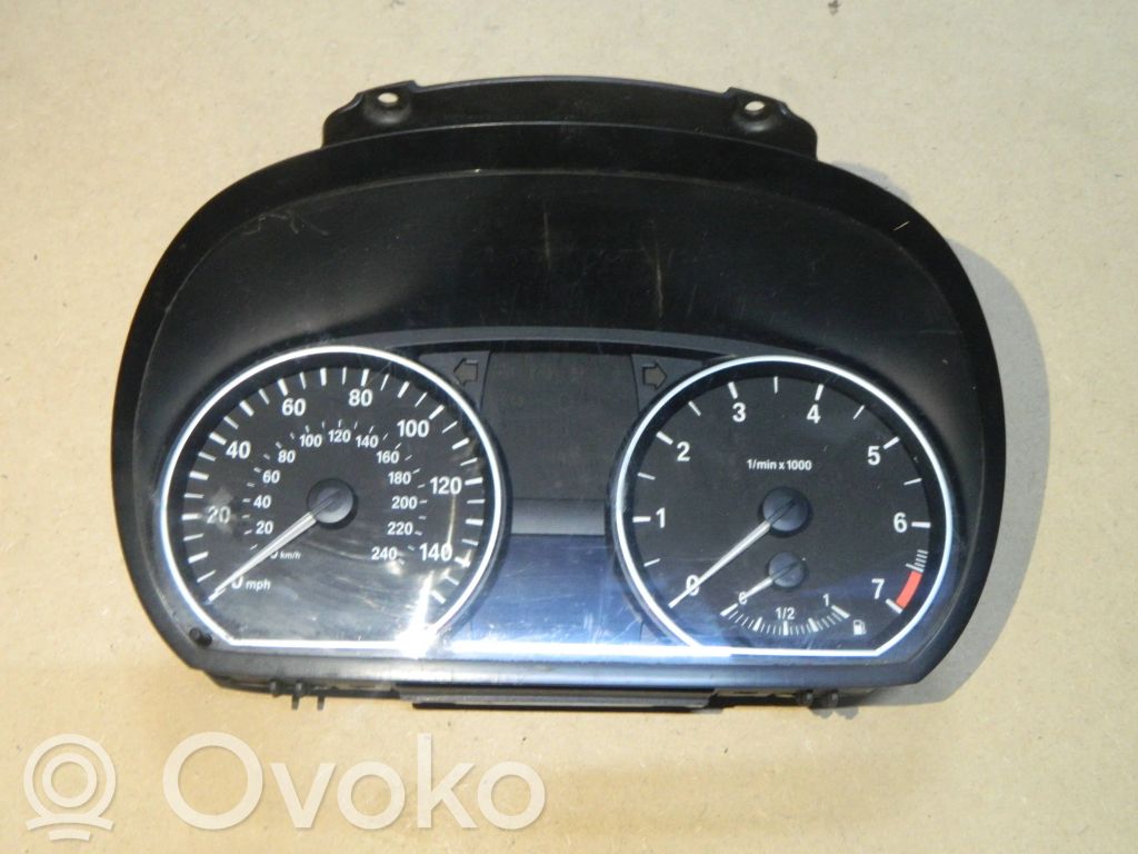 BMW 1 E81 E87 Speedometer (instrument cluster) 