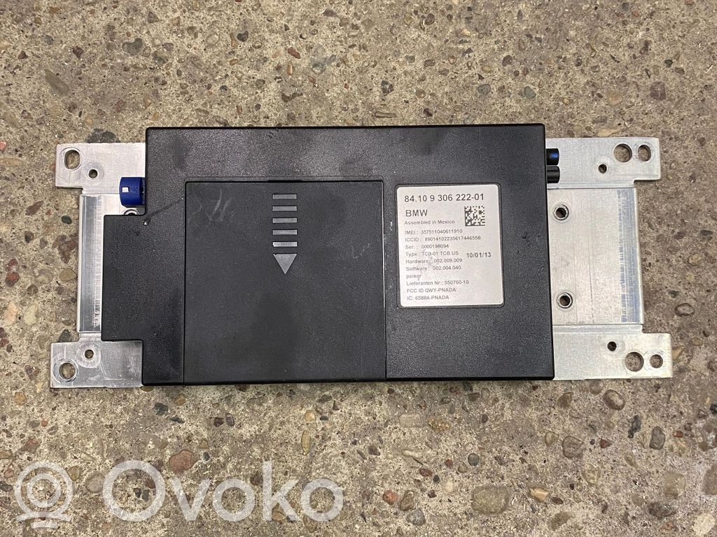 BMW 5 F10 F11 Moduł / Sterownik Bluetooth 
