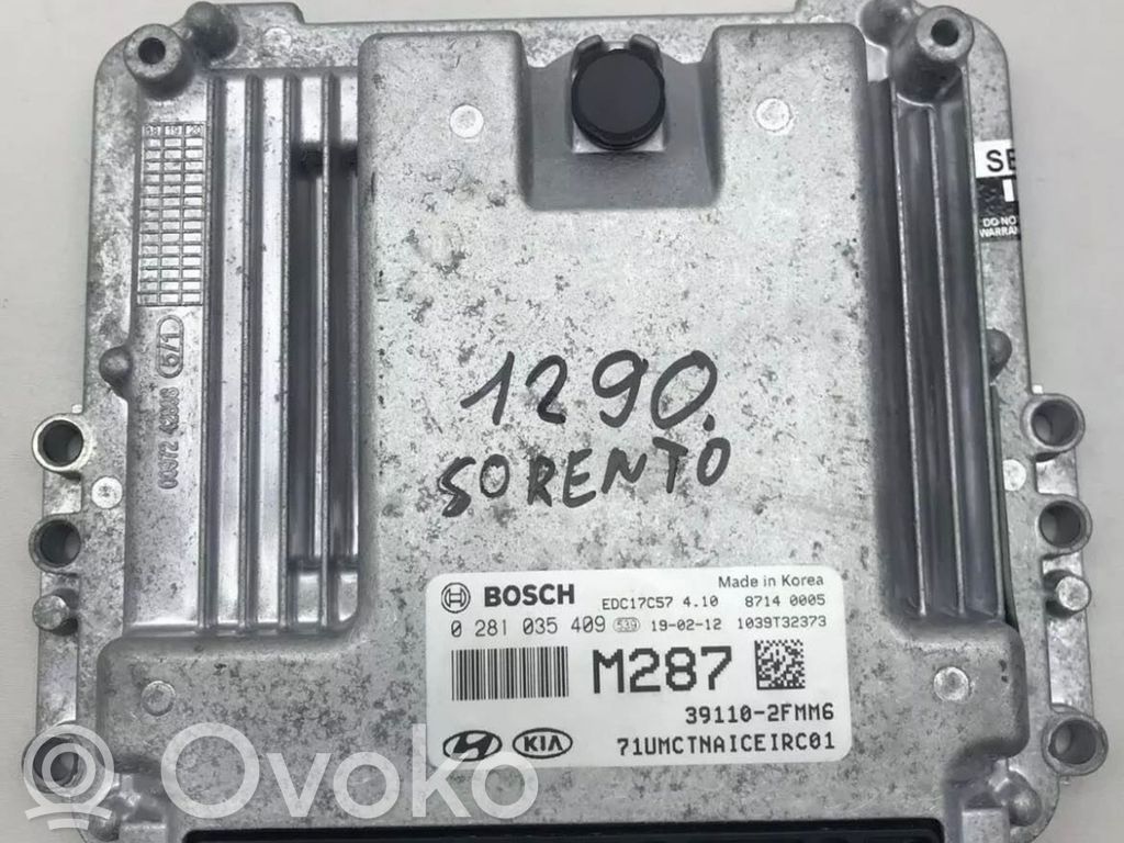 Engine control unit/module   0281035409,391102FMM6