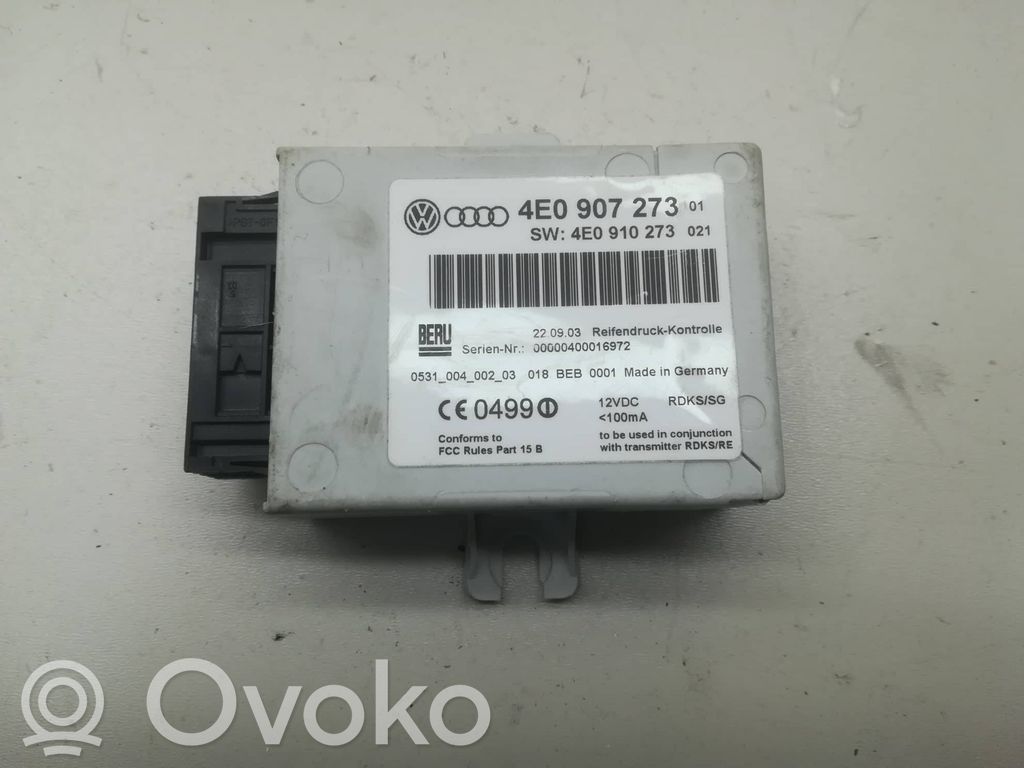 Other control units/modules   4E0907273,4E0910273