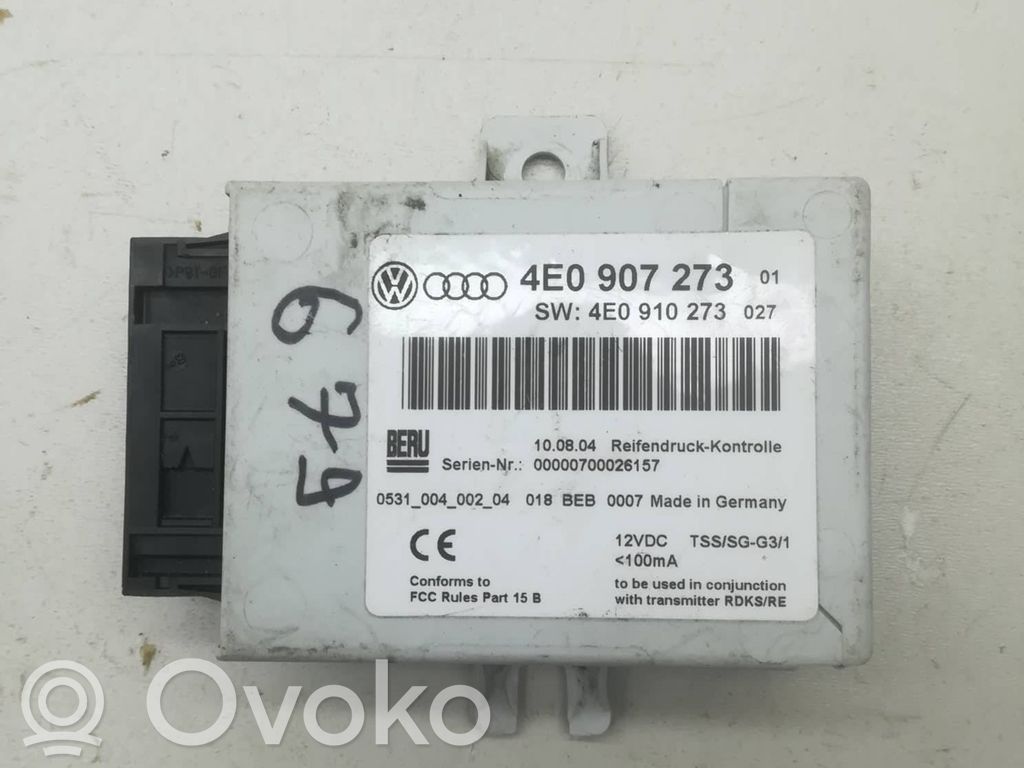 Other control units/modules   4E0907273,4E0910273