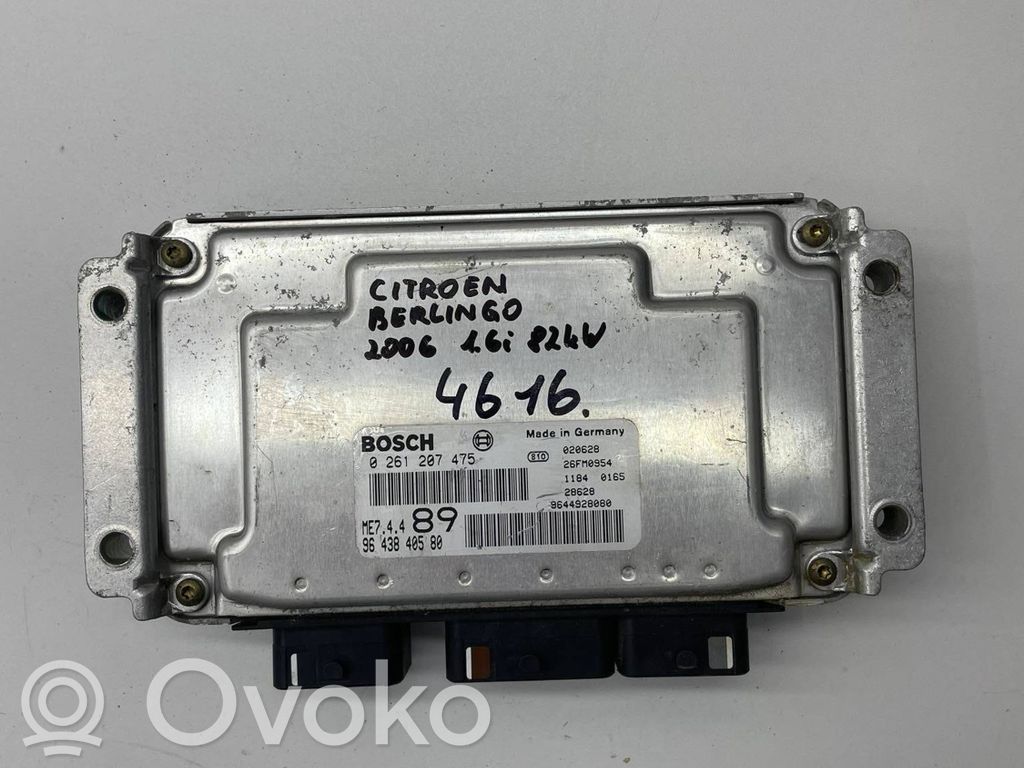 Citroen Berlingo Engine control unit/module 