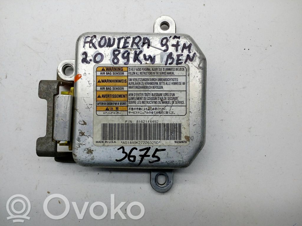 Opel Frontera A Airbag control unit/module 