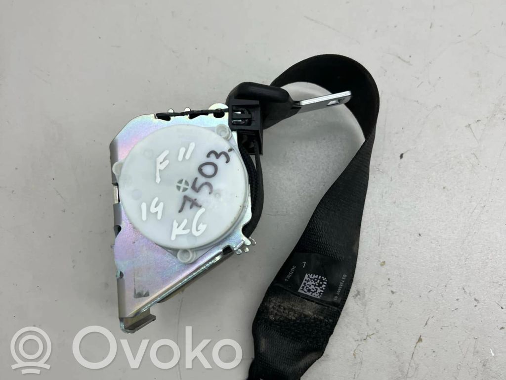BMW 5 F10 F11 Pas bezpieczeństwa fotela tylnego 