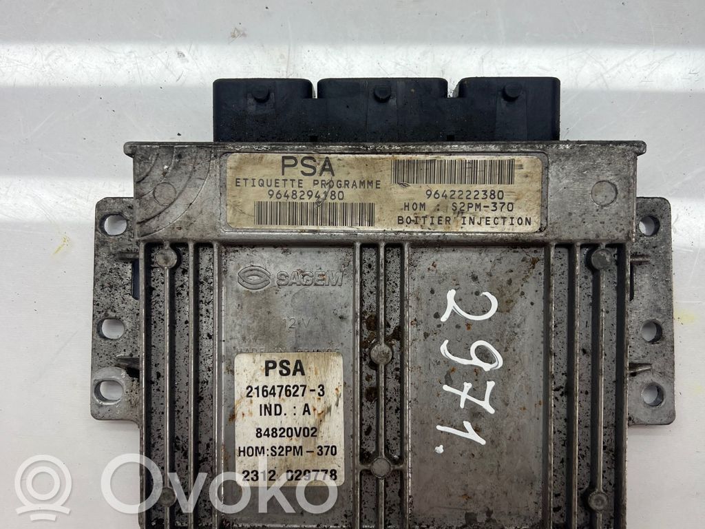 Citroen C3 Engine control unit/module 