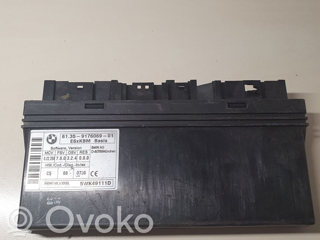 BMW 5 E60 E61 Komforto modulis 