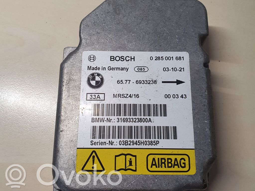 BMW 3 E46 Airbag control unit/module 