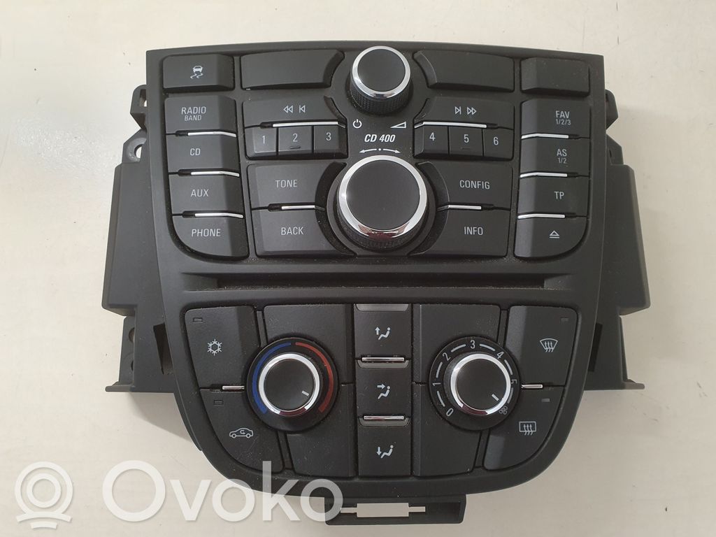 Opel Astra J Head unit multimedia control 