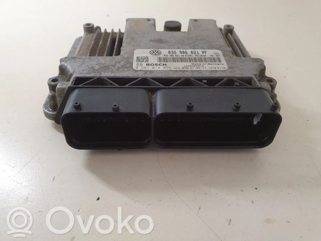 Volkswagen Caddy Engine control unit/module 