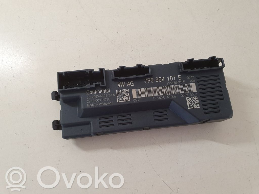 Porsche Macan (95B) Tailgate/trunk control unit/module 