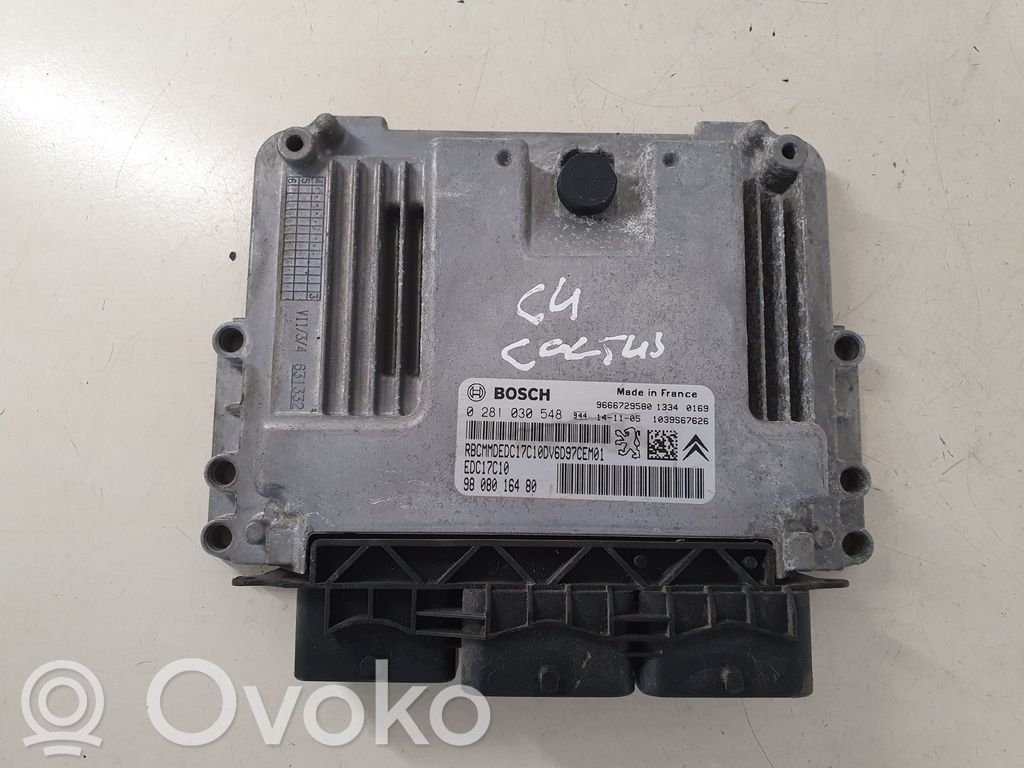 Citroen C4 Cactus Engine control unit/module 