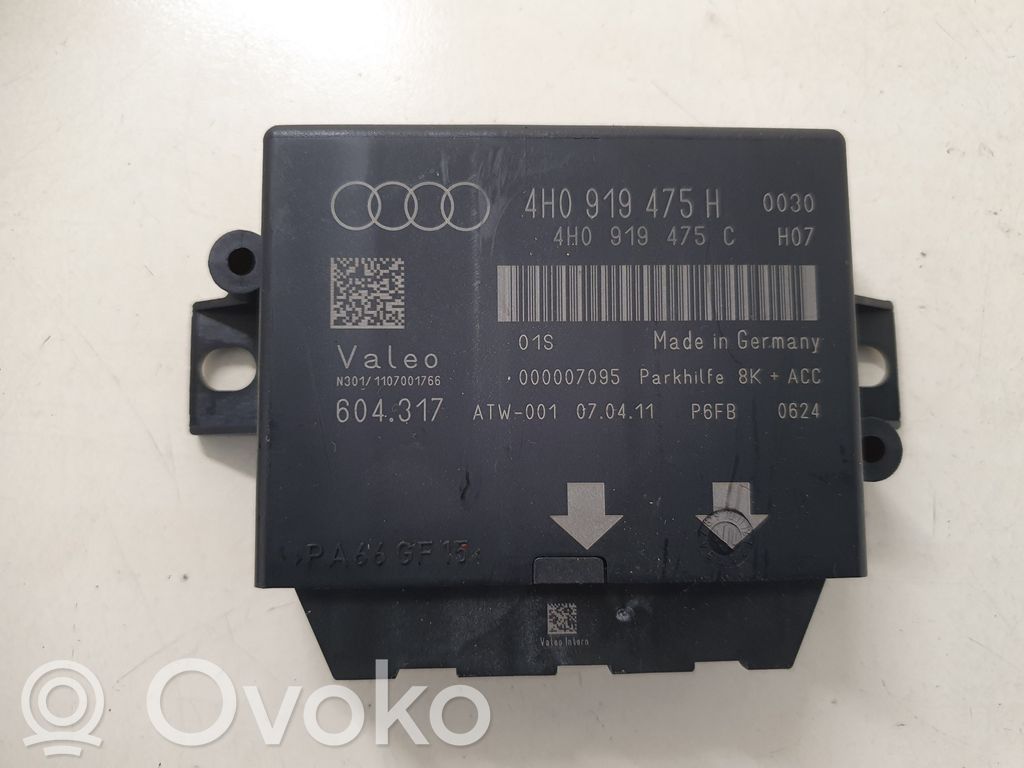 Audi A8 S8 D4 4H Parking PDC control unit/module 