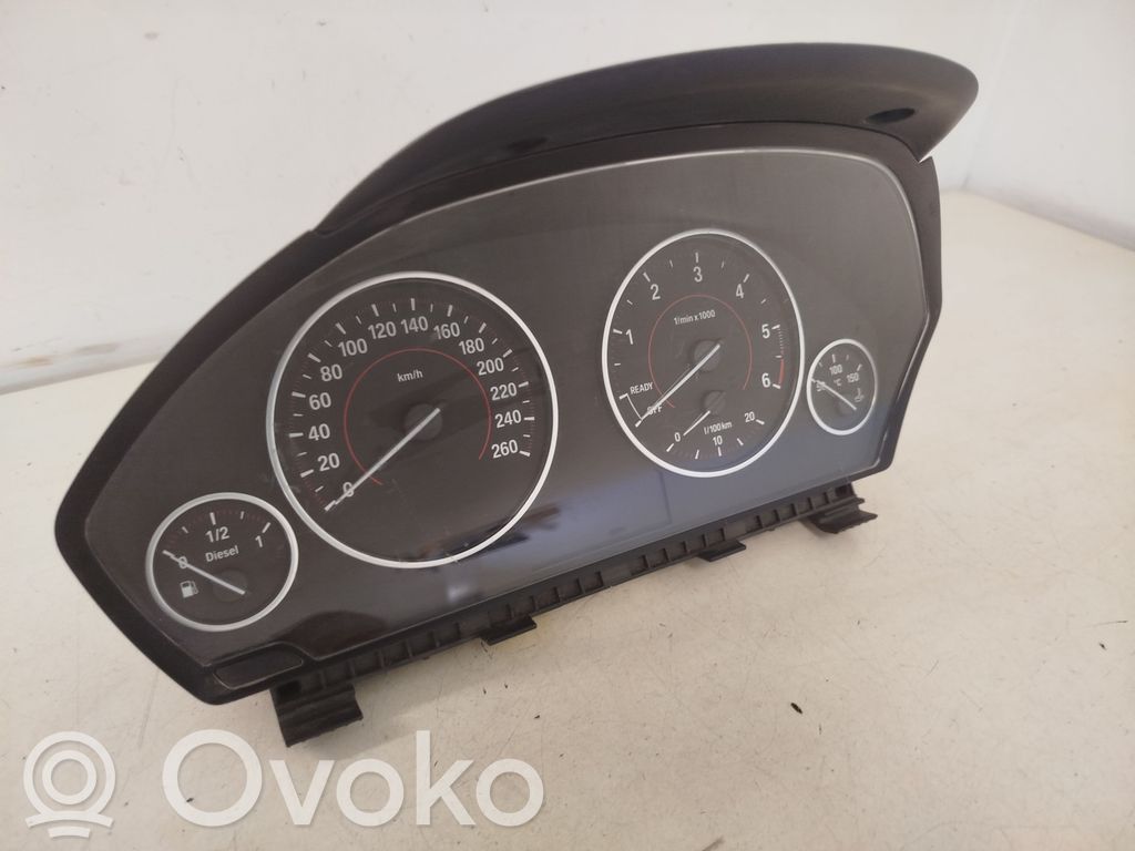 BMW 3 F30 F35 F31 Speedometer (instrument cluster) 
