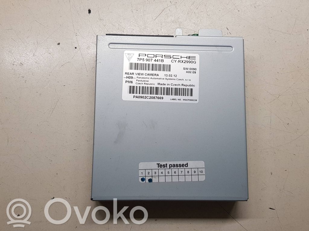 Porsche Cayenne (92A) Camera control unit module 