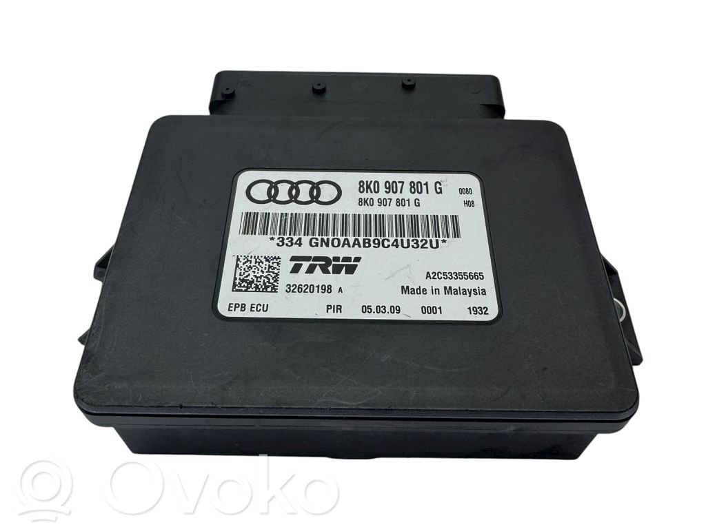Audi A4 S4 B8 8K Hand brake control module 