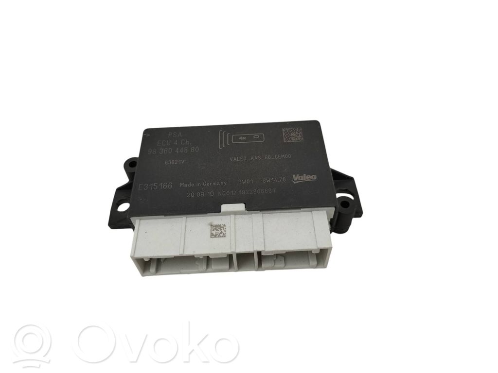 Opel Combo E Parking PDC control unit/module 