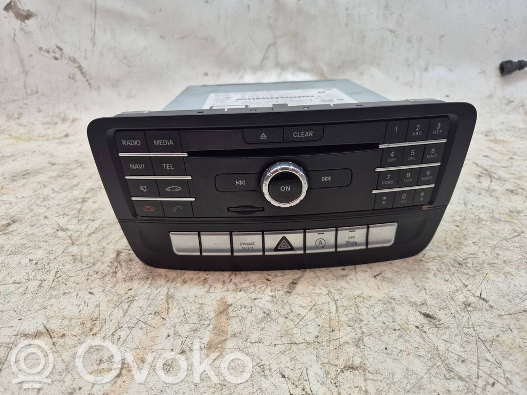 Mercedes-Benz B W246 W242 Radio/CD/DVD/GPS-pääyksikkö 