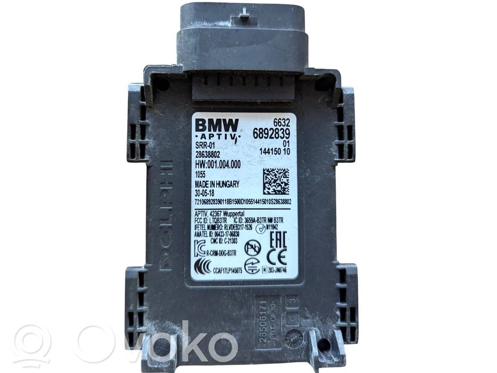 BMW M5 F90 Radarsensor Totwinkel Spurwechsel 