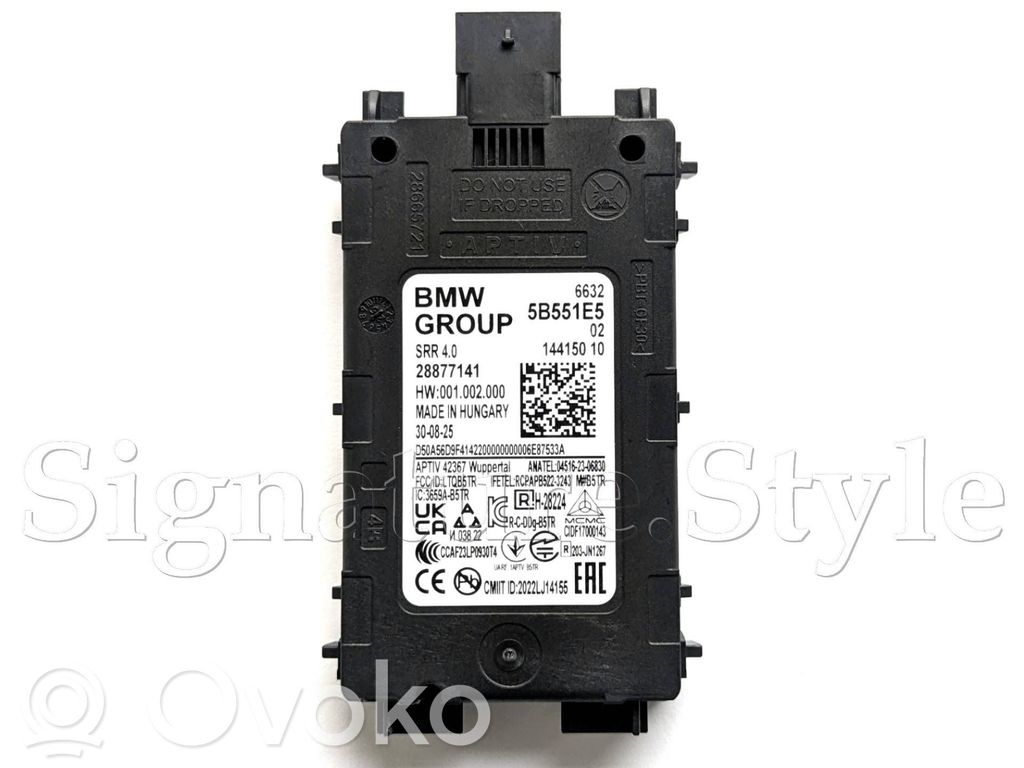 Blind spot module   66325B551E5,5B551E5,66325B31AF2,5B31AF2