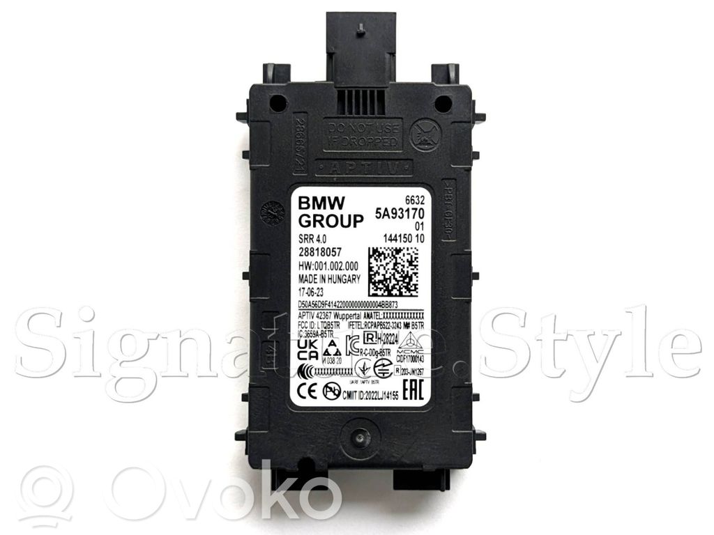 BMW XM Blind spot module 