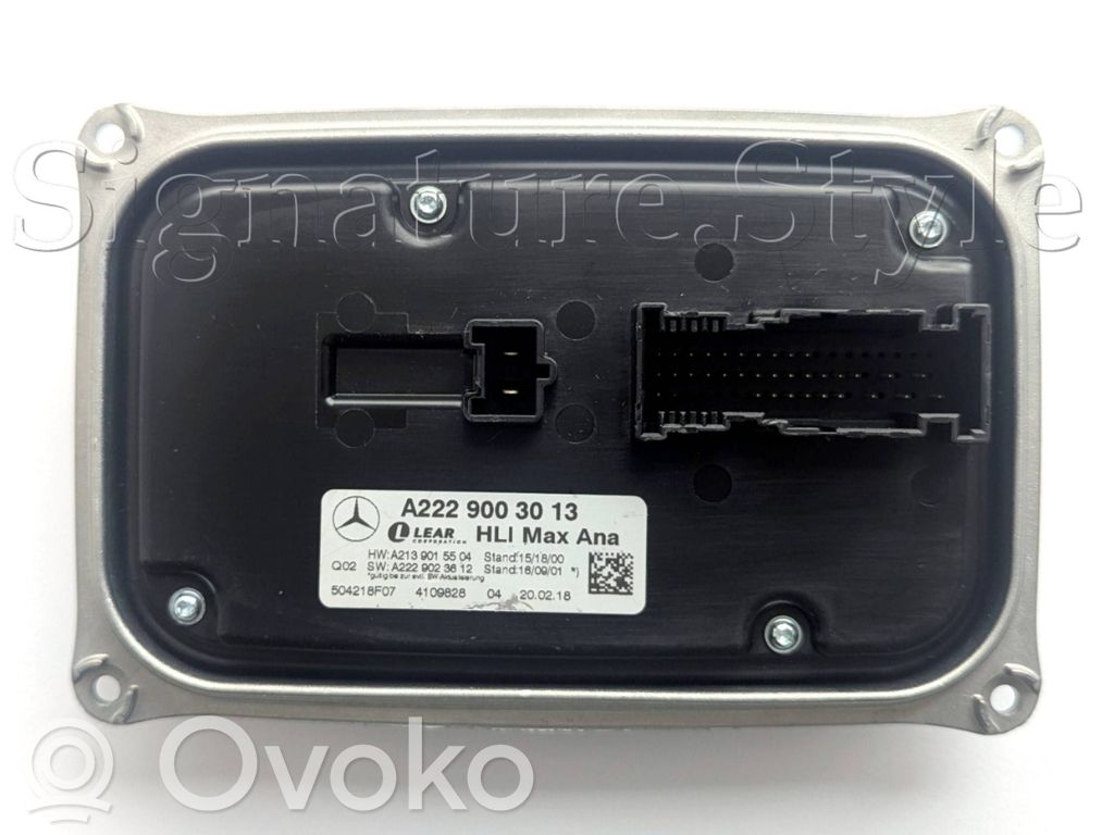 Mercedes-Benz CLS C257 Module de ballast de phare Xenon 
