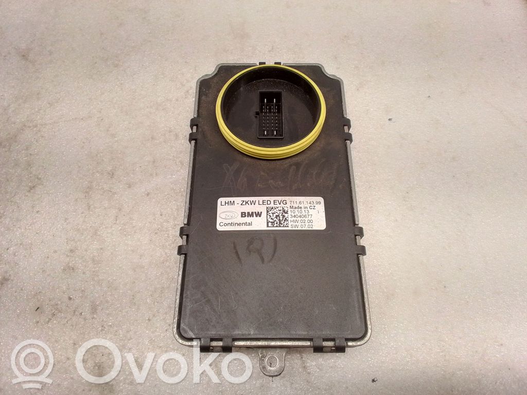 BMW 6 F12 F13 Headlight ballast module Xenon 