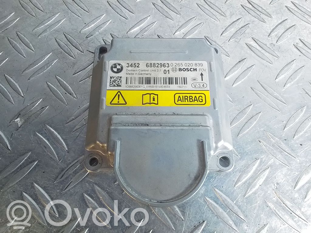 BMW 6 F06 Gran coupe Sterownik / Moduł Airbag 