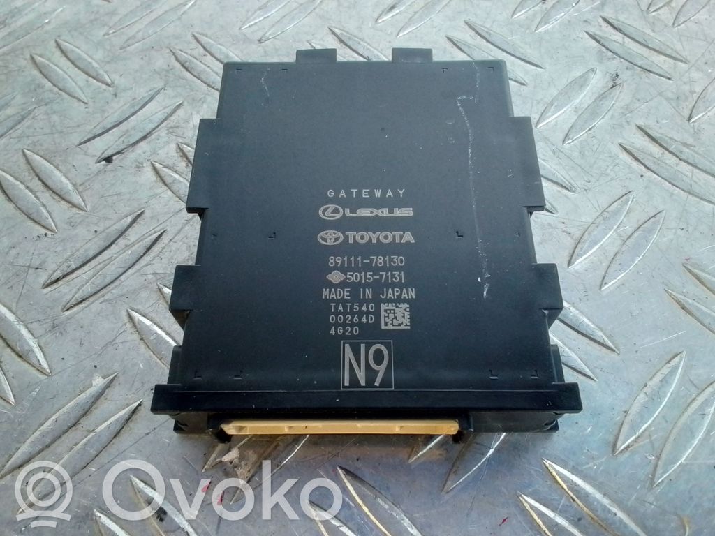 Lexus NX Gateway control module 