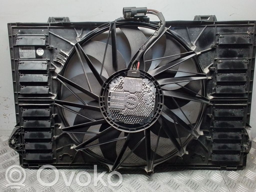 Porsche Panamera (970) Elektryczny wentylator chłodnicy 