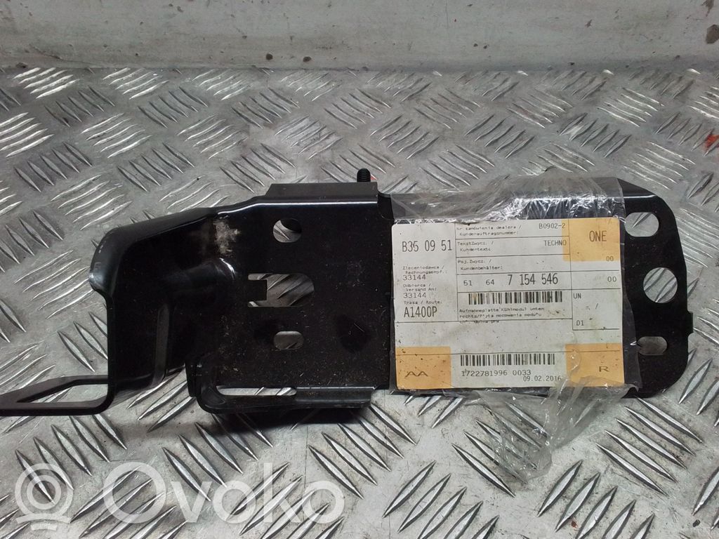 BMW 3 E90 E91 Radiator support slam panel bracket 