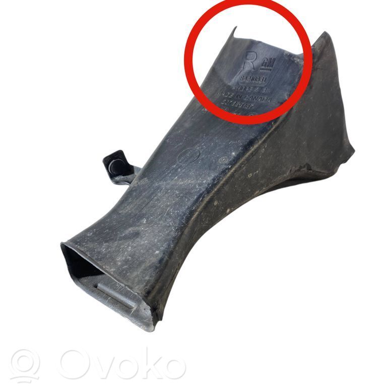 Chevrolet Camaro Ghidaj aer/conductă intercooler 