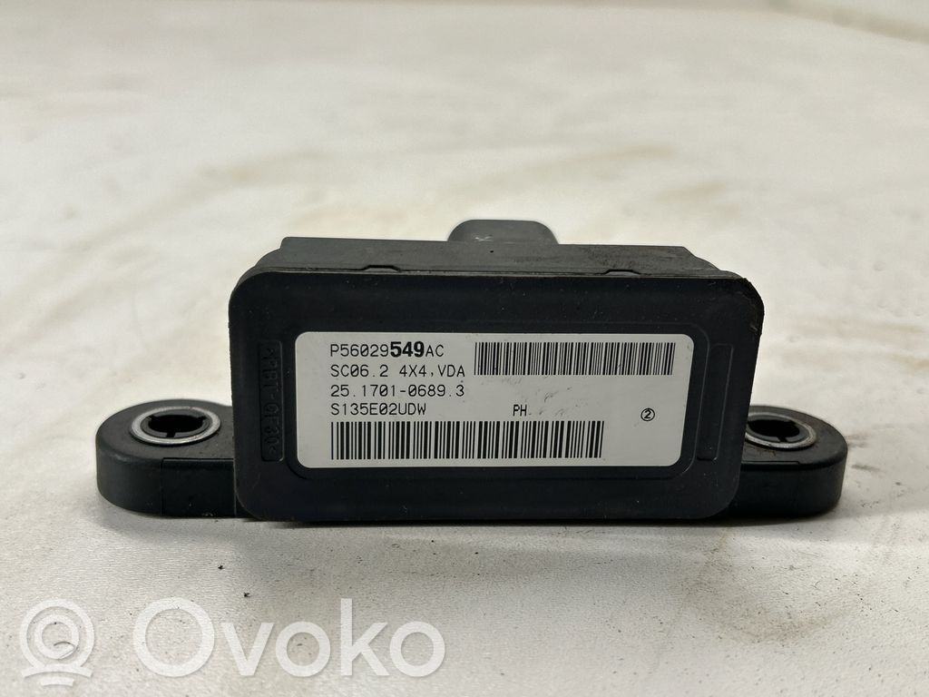 Dodge Challenger ESP acceleration yaw rate sensor 