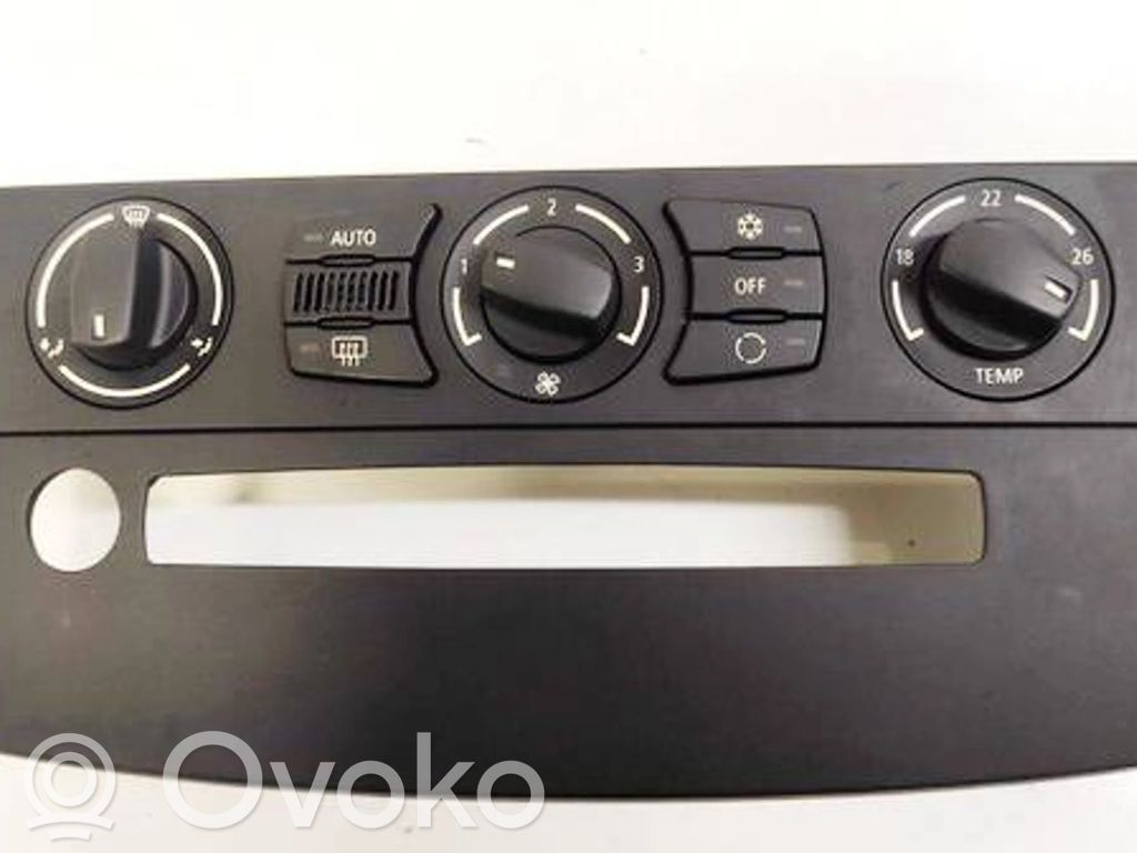 BMW 5 E60 E61 Climate control unit 