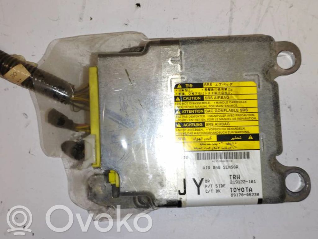 Toyota Avensis T270 Centralina/modulo airbag