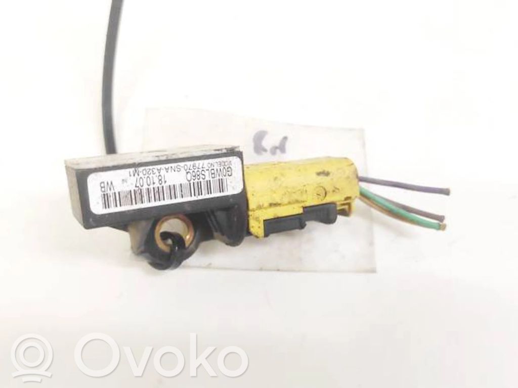 Honda Civic Sensore d’urto/d'impatto apertura airbag