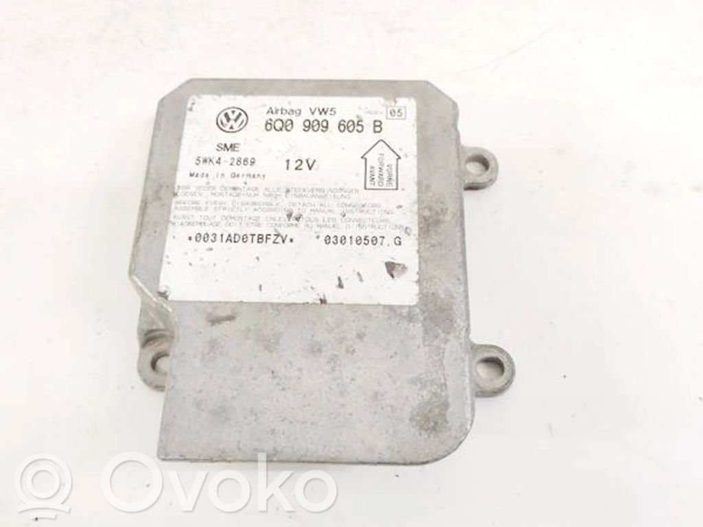 Centralina/modulo airbag   6Q0909605B,5WK42869,5WK42869,6Q0909605B