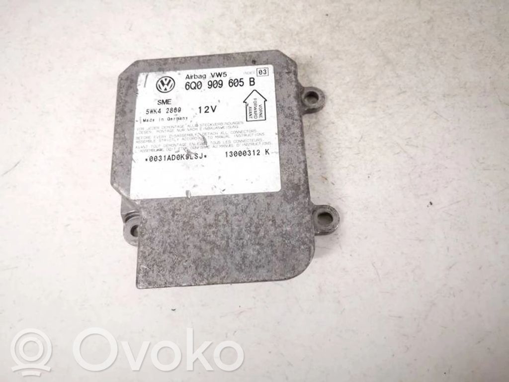 Centralina/modulo airbag   6Q0909605B,5WK42869,5WK42869,6Q0909605B