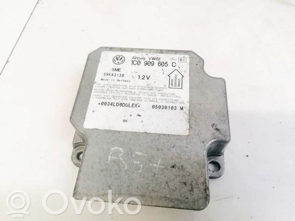Volkswagen PASSAT B5.5 Centralina/modulo airbag