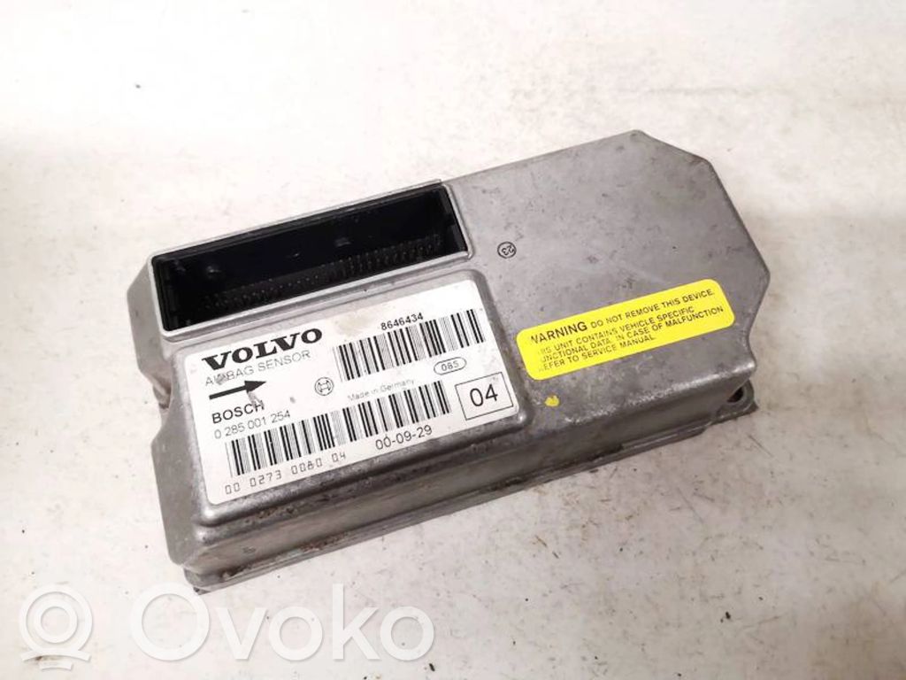Module de contrôle airbag   0285001254,8646434,0285001254,8646434