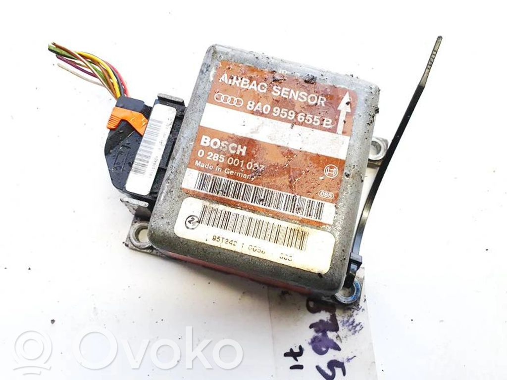 Unidad de control/módulo del Airbag   8A0959655B,0285001037,0285001037,8A0959655B